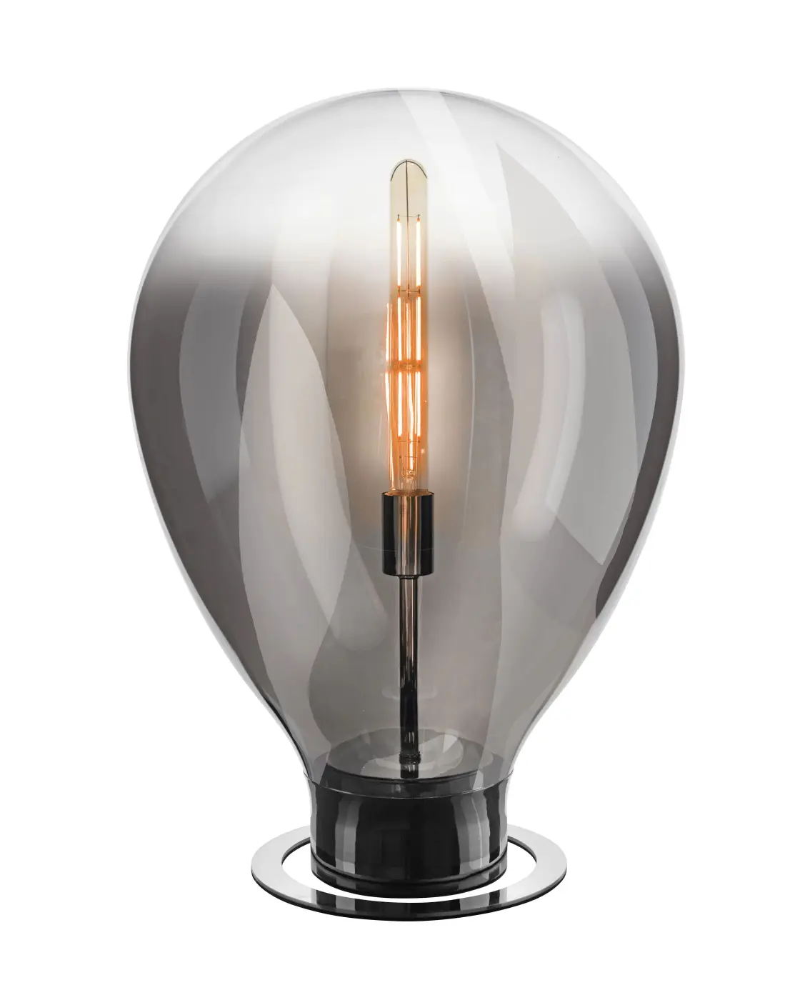 Tischleuchte 15510.. Fumé ca. 20x25cm