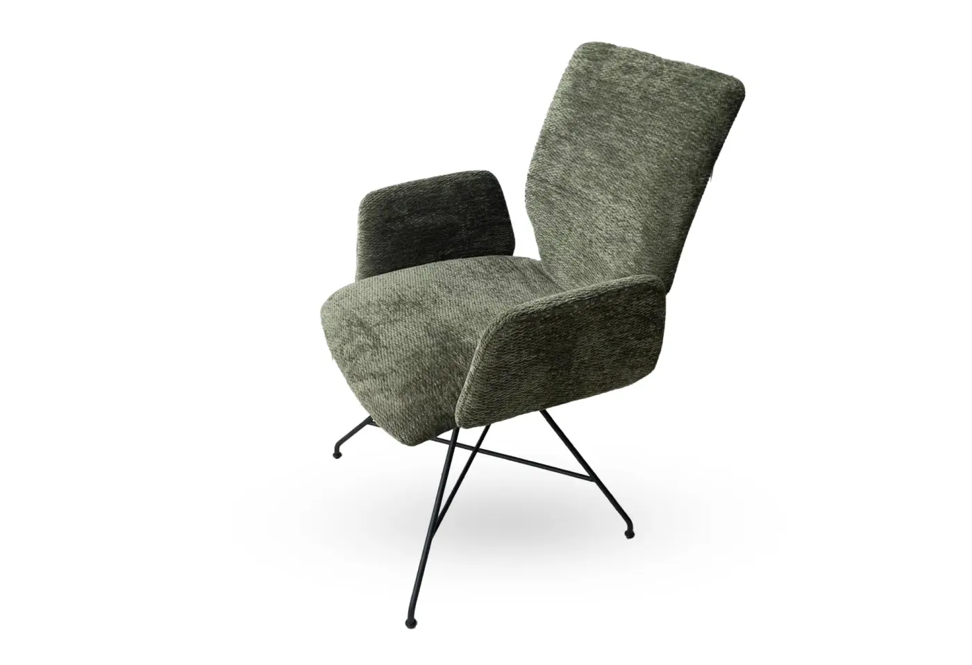 Sessel 23689.3. Pastellgrün Stoff ca. 55x91x63cm