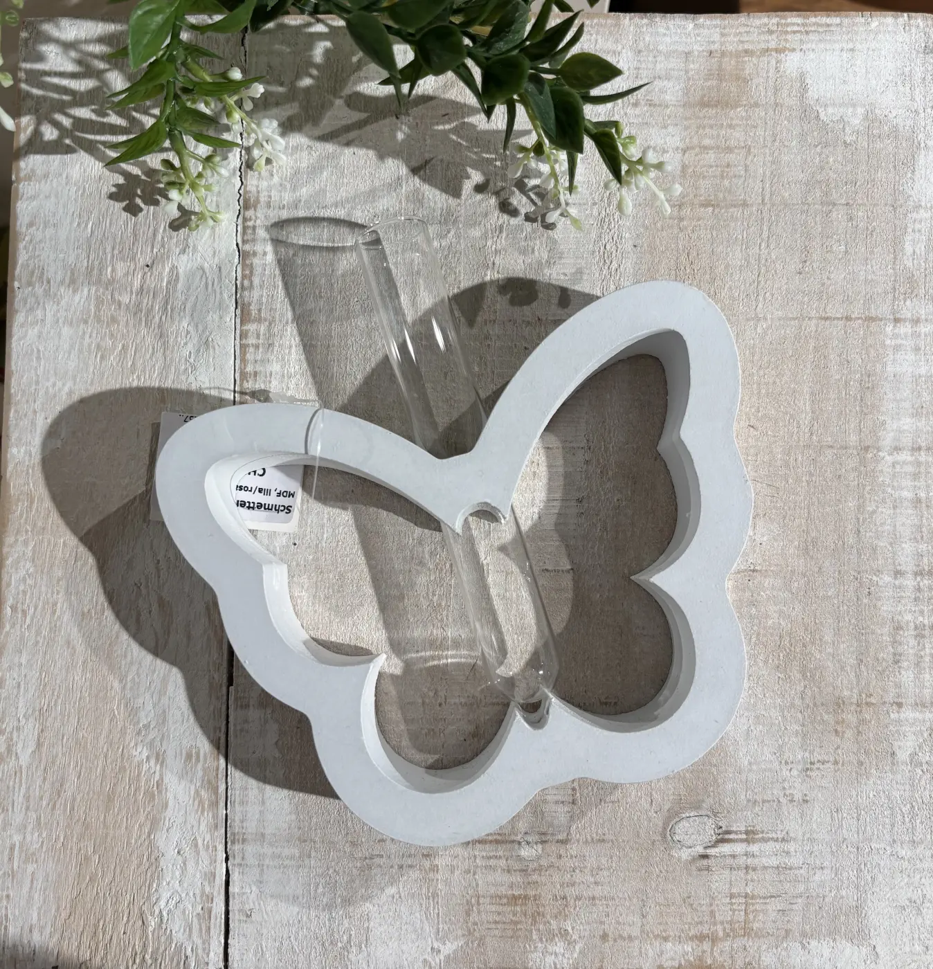 Schmetterling 15x15,5cm MDF, lila/rosa/weiss, sort. MDF, lila/rosa/weiss, sort. ca. 15x15,5cm