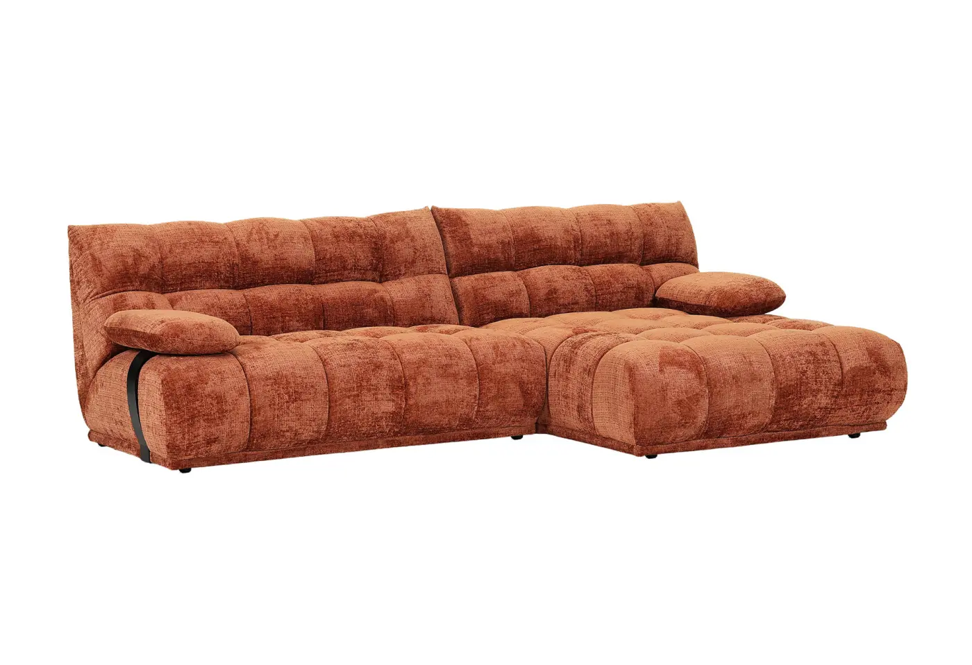 Polstergarnitur Roomio No. 4140 339/59 Kupfer von Roomio Stoff ca. 278x155cm