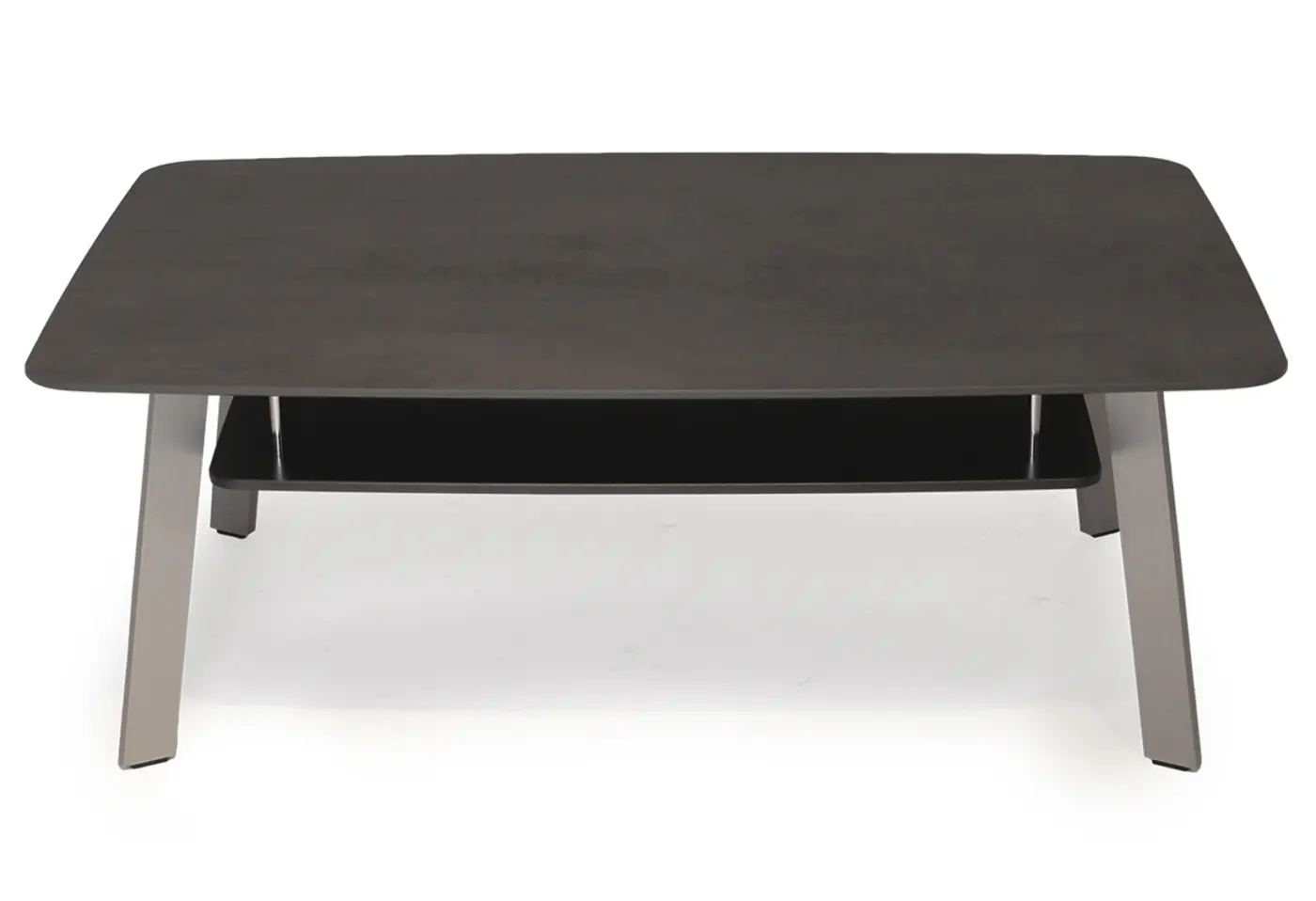 Salontisch 15569 Kunstharz Stucco schiefergrau ca. 120x70x40cm