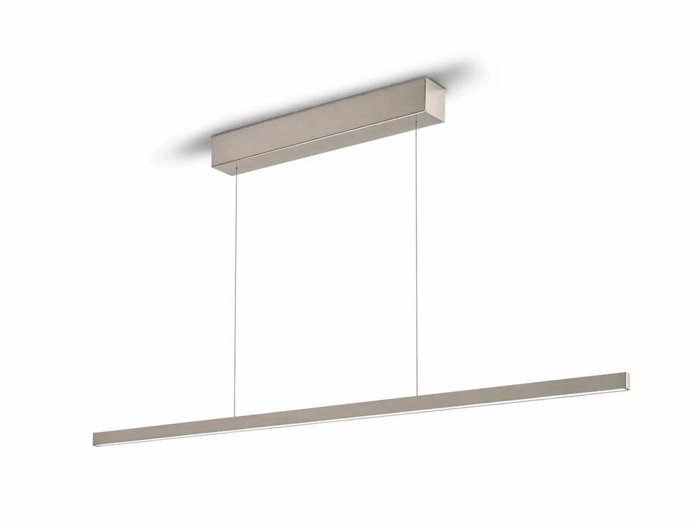 LED-Pendelleuchte 25465 mattnickel Metall