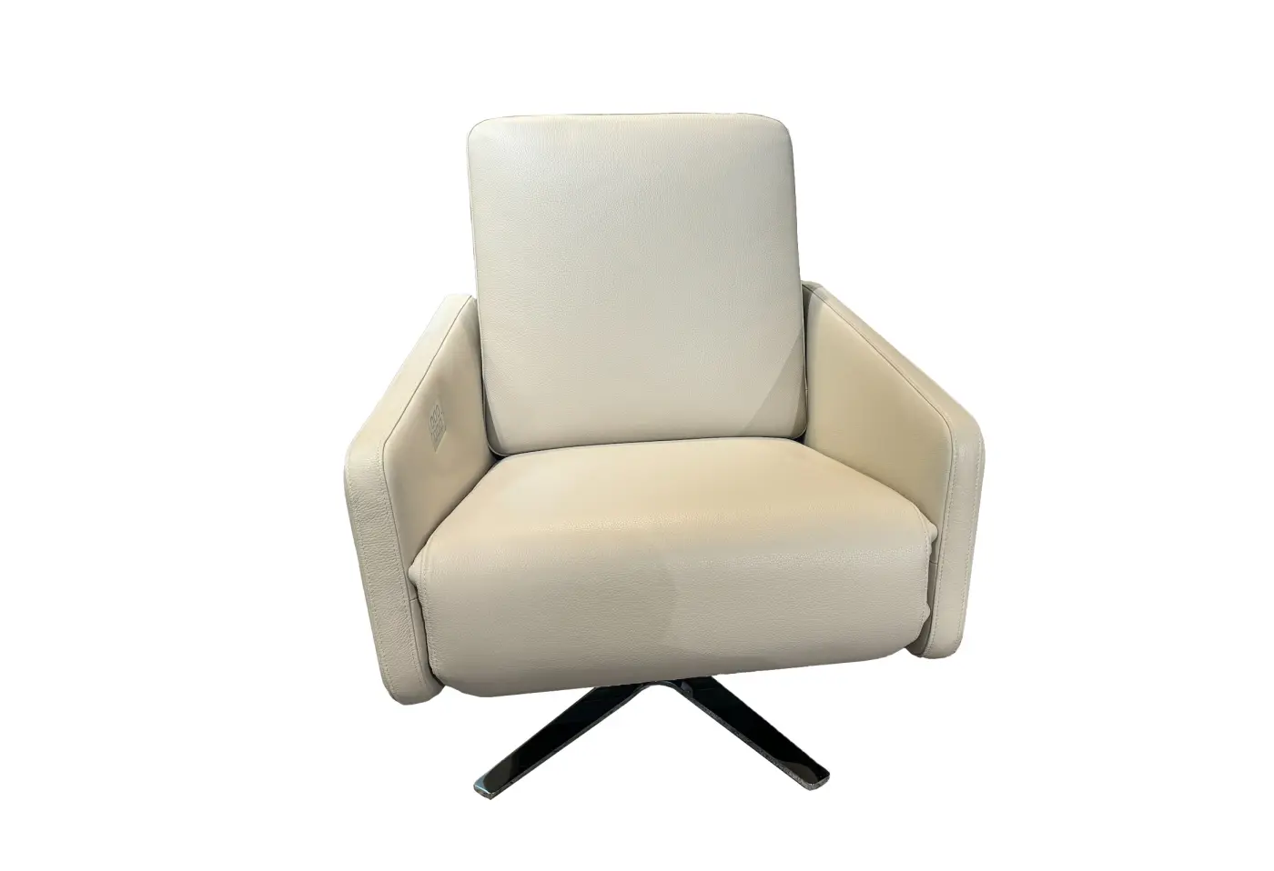 Fauteuil 1313 Nano von Intertime Leder Rancho ivory L0780A