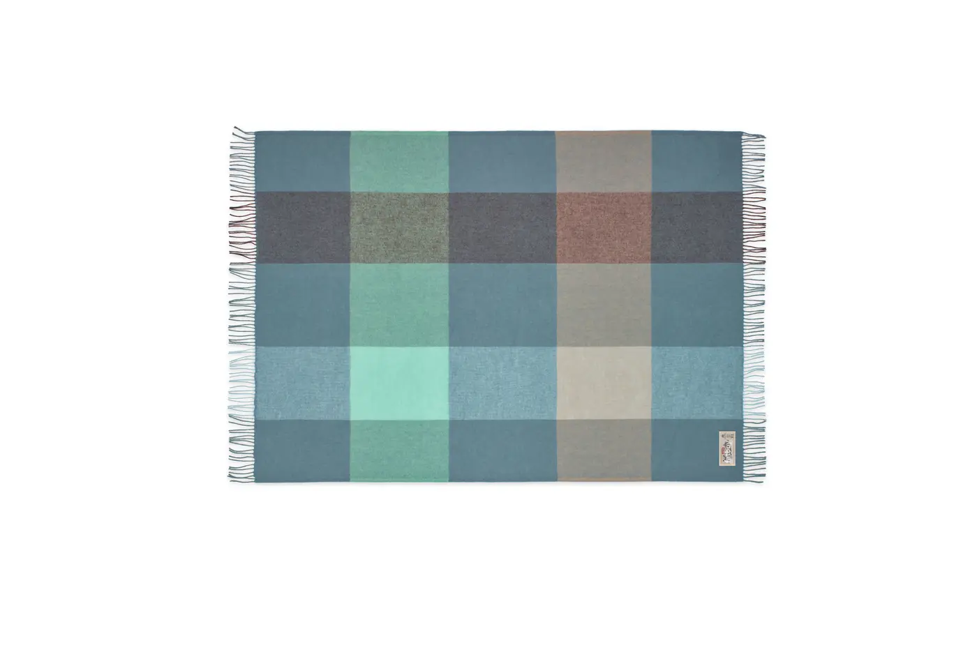 Decke Colour Blend Blanket Mineral von Fatboy Wolle ca. 130x185cm