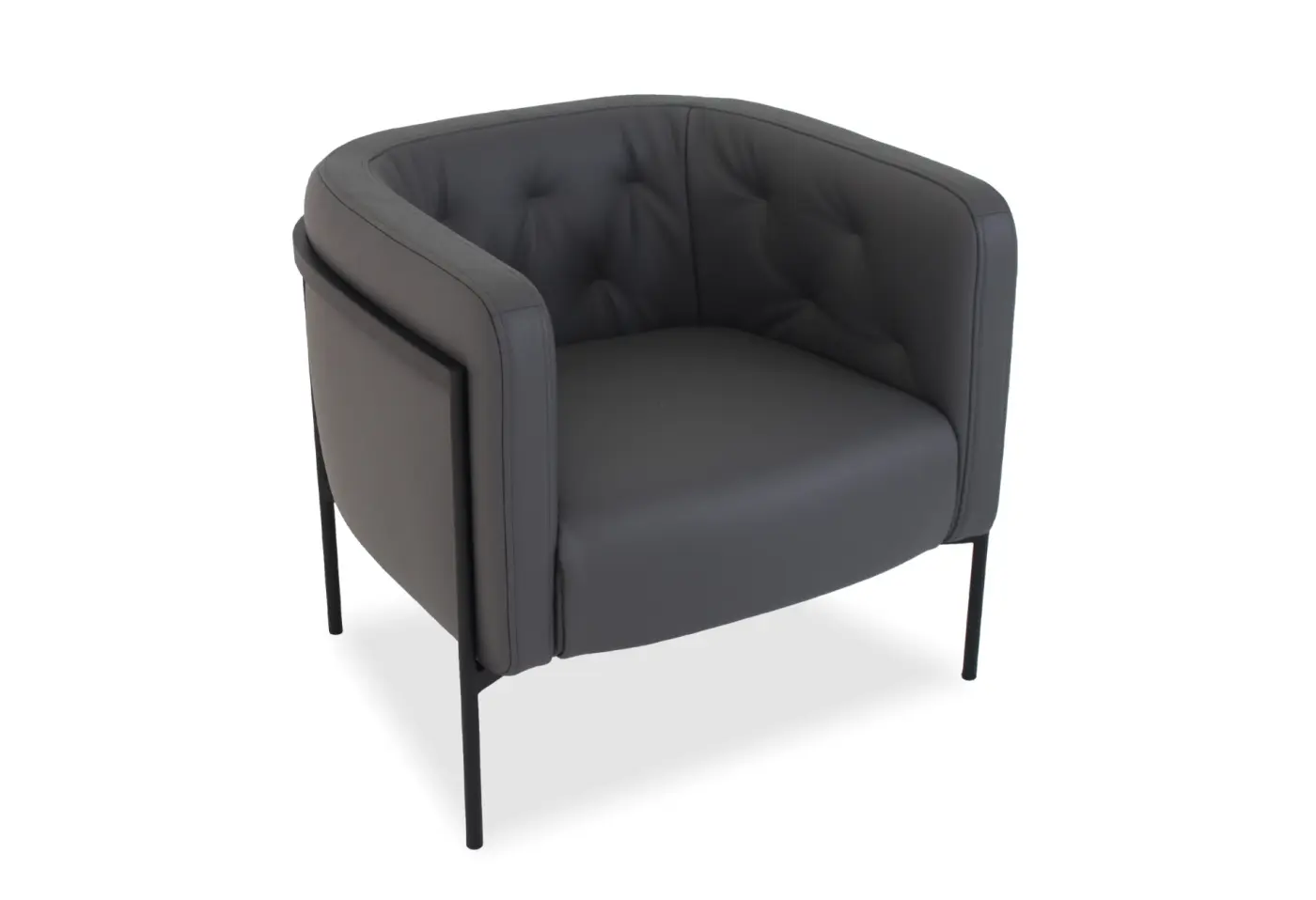 Club-Sessel 585 Phil anthrazitgrau von Rolf Benz