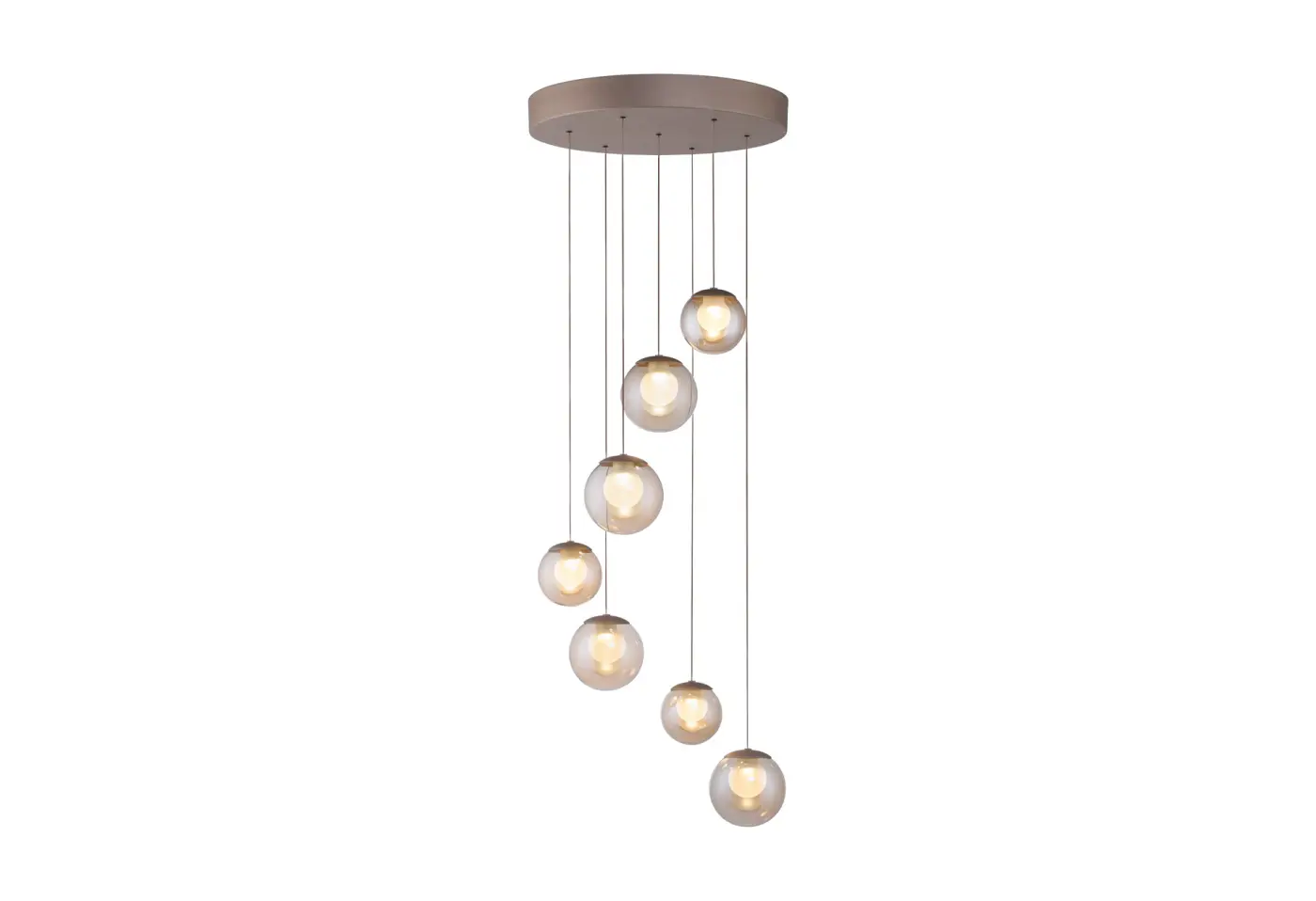 LED-Pendelleuchte Pure Popup Bronce von Neuhaus Pure ca. 40x180x40cm