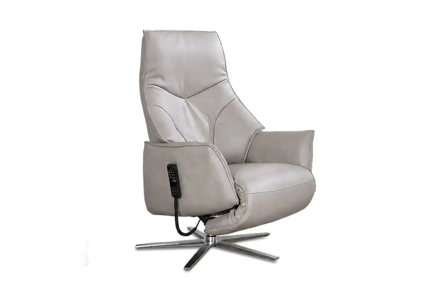Relax-Sessel 13965.5 Leder 22 Soft-N Asche