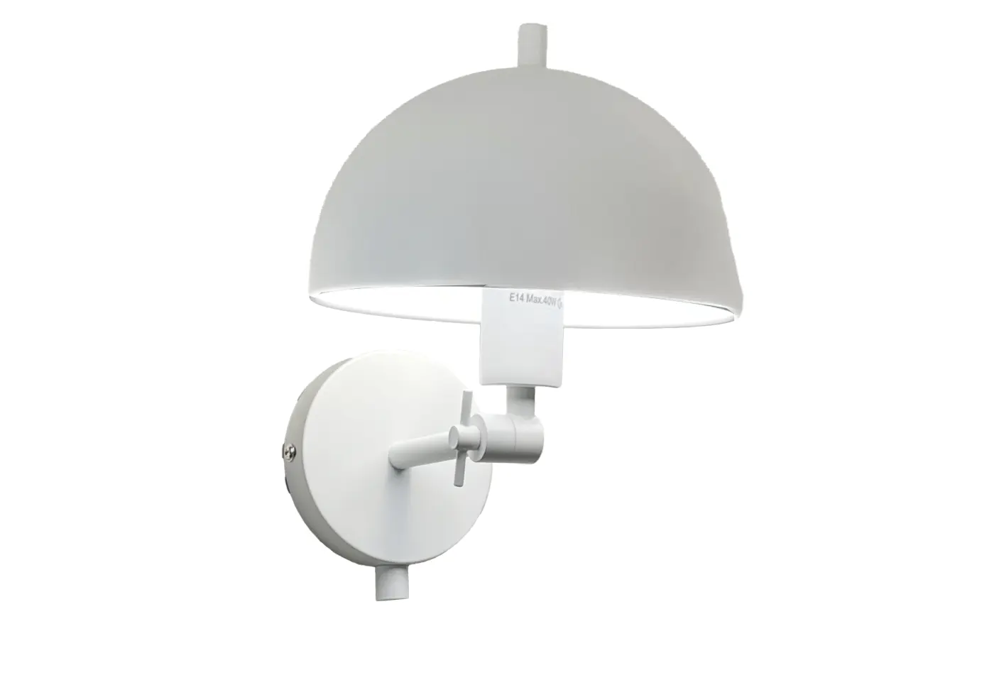 Wandleuchte 830236 Weiss von Schöner Wohnen Aluminium ca. 20x25cm