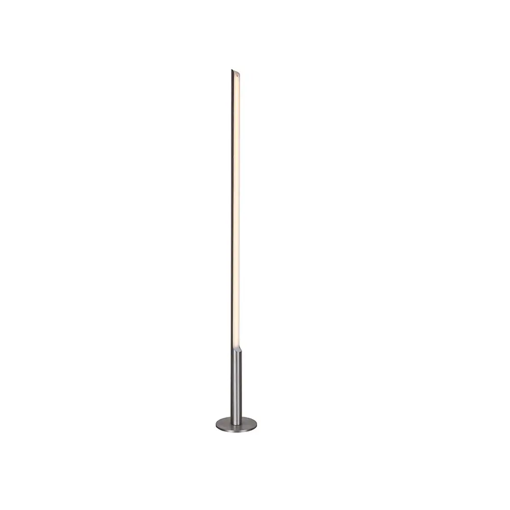 LED-Stehleuchte 21843.. Nickel matt Metall, Kunststoff ca. 6x188cm