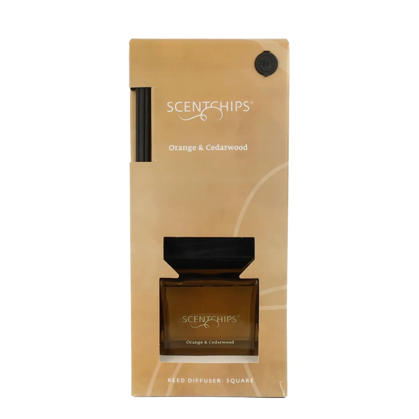 Diffuser 250ml Orange&Cederwood Gelb Glas