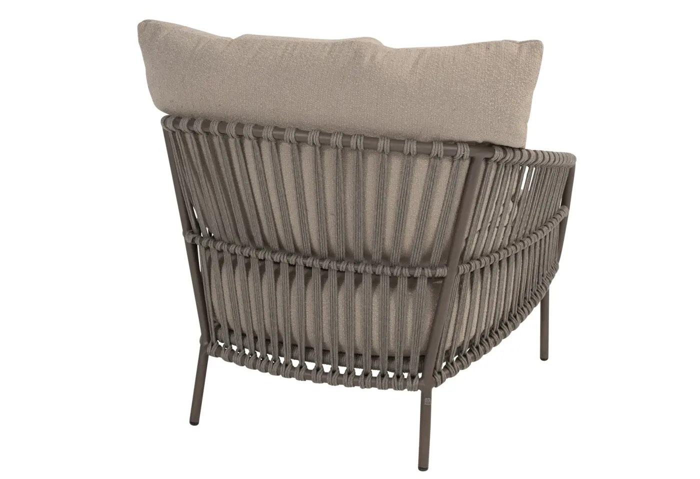 Sessel 23169.1 Taupe 100% Polypropylen (Olefin) Geflecht aus Rope-Schnur 100% Polypropylen (Olefin) ca. 84x86x96cm