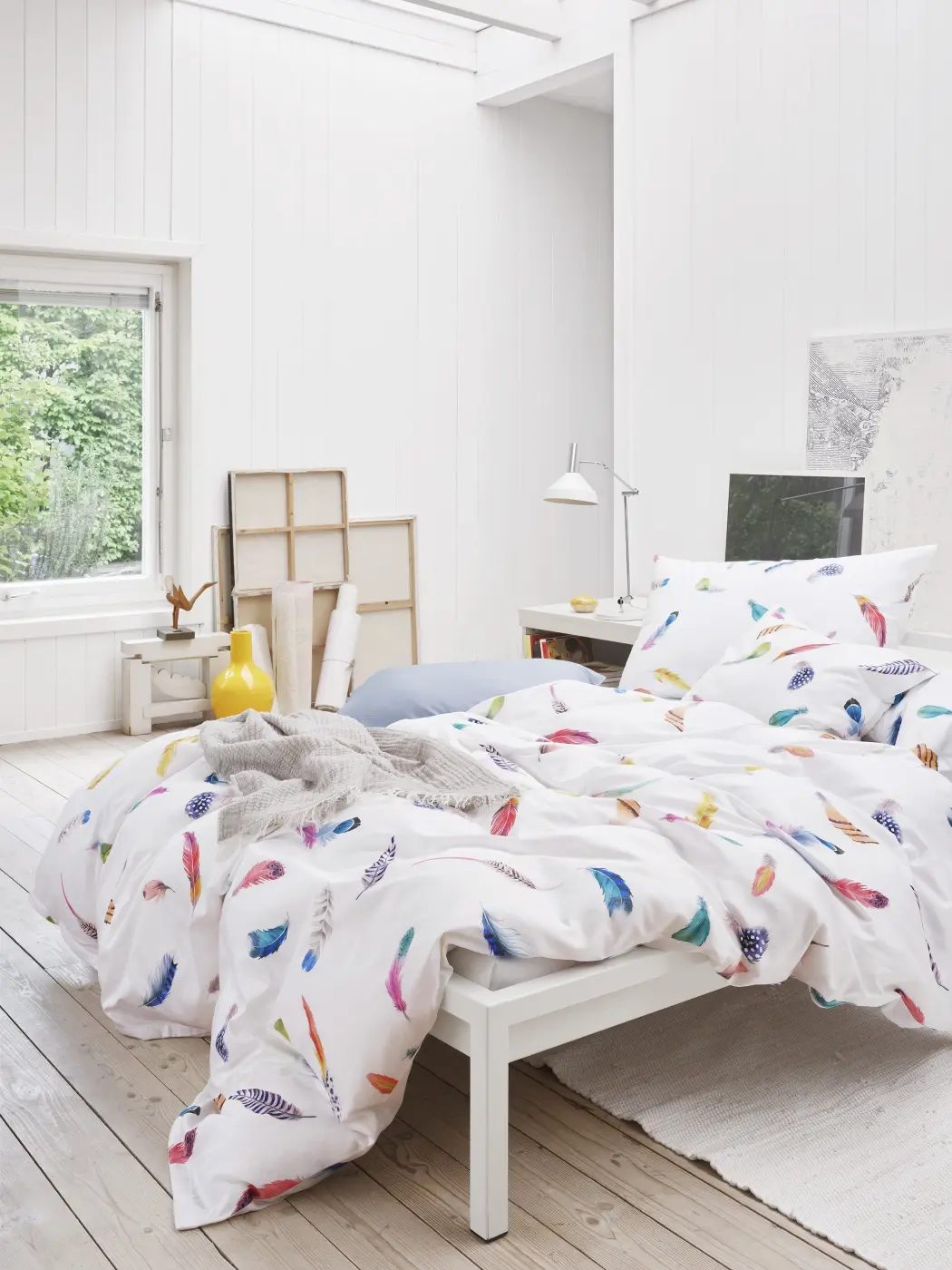 Duvetanzug 160x210 cm Tinka-Noblesse blanc