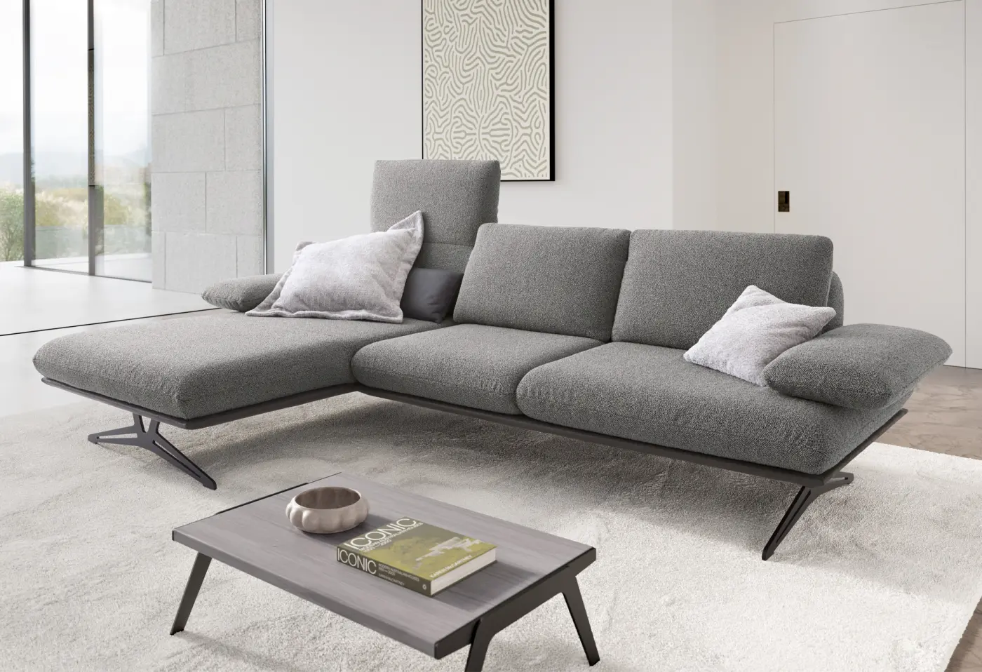 Polstergarnitur Hardy von Koinor Stoff ca. 297x174cm