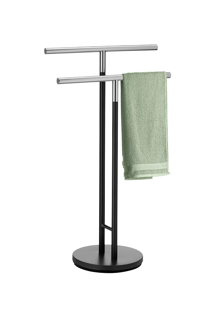 Toilettengarnitur 22231 Anthrazit, Chrom von Kela Metall ca. 30x92,5cm