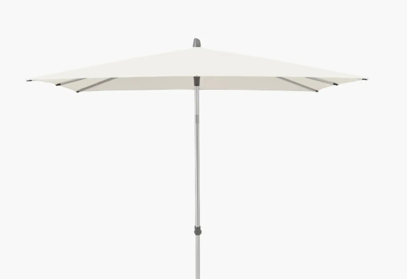 Sonnenschirm Alu-Smart Dessin 158 Off White von Glatz ca. 250x200cm