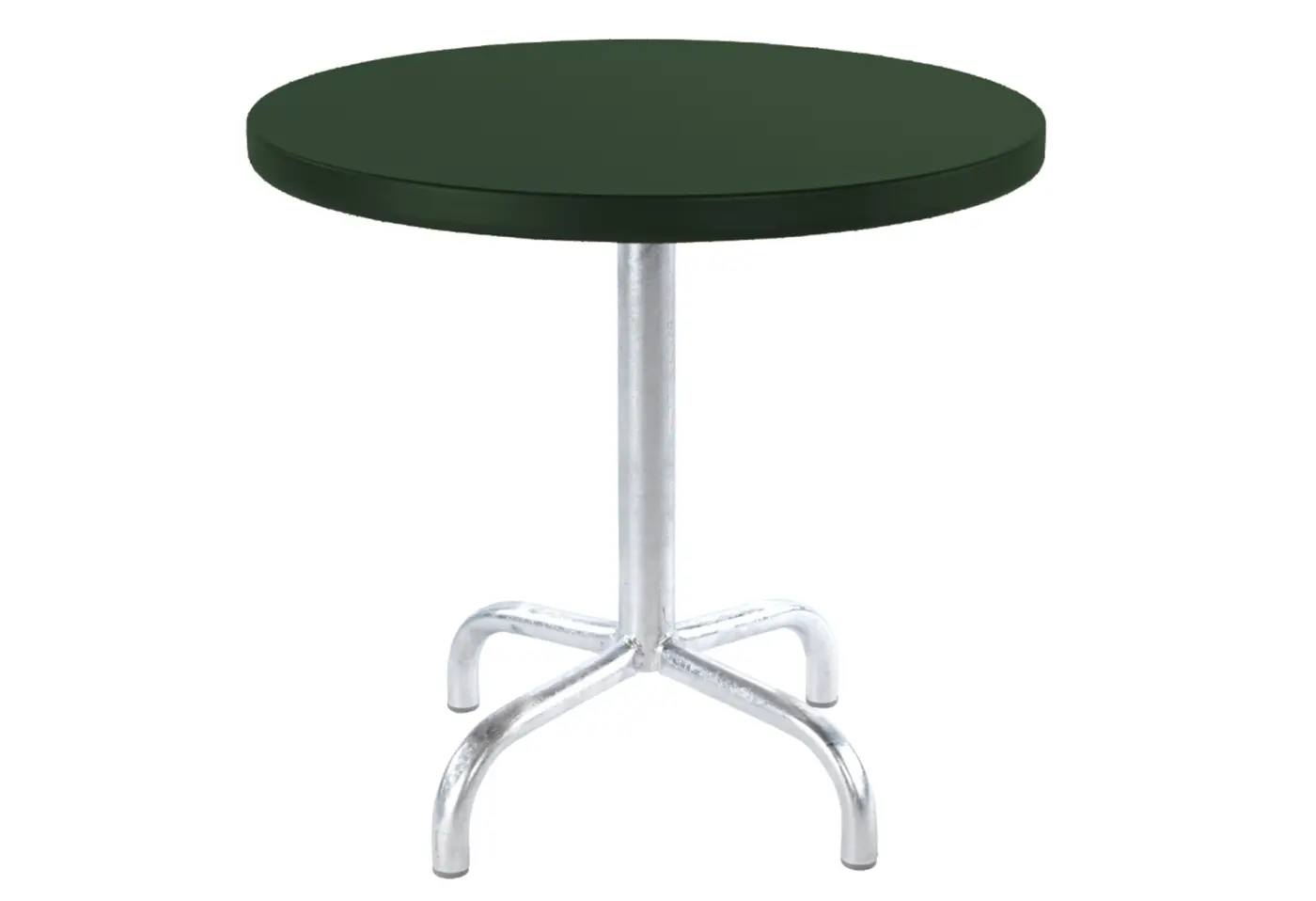Beistelltisch Säntis Tannengrün von Schaffner Stahl ca. 54x50cm