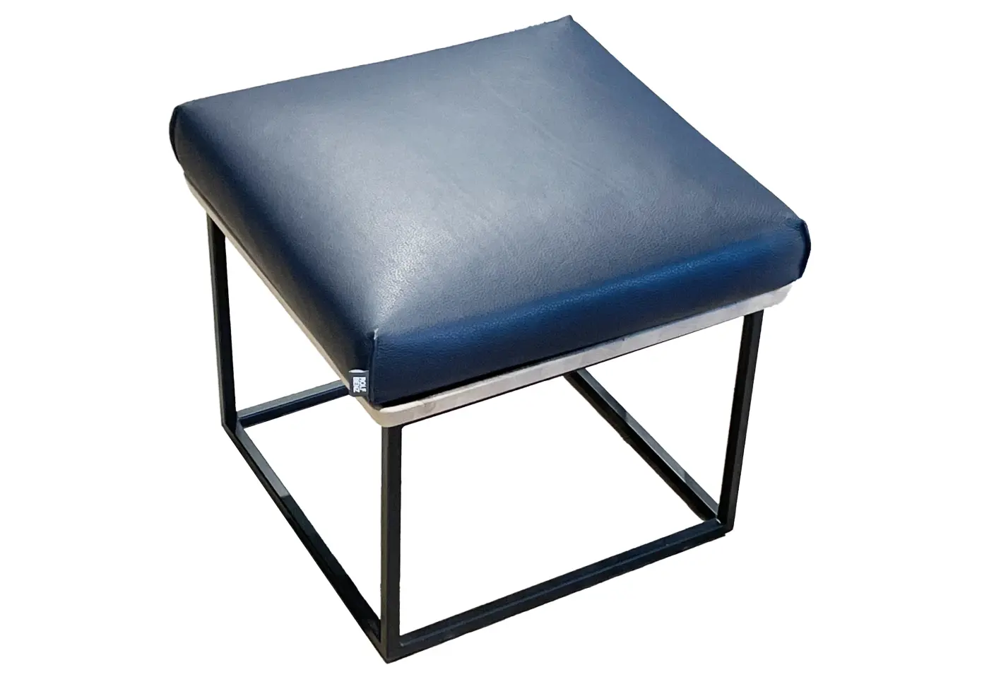 Auflagenkissen AUFLAGEN-KI 950 Graublau von Rolf Benz Leder ca. 45x45cm