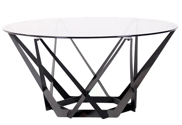 Couchtisch 21000.1. grau Sicherheitsglas ca. 80x40cm