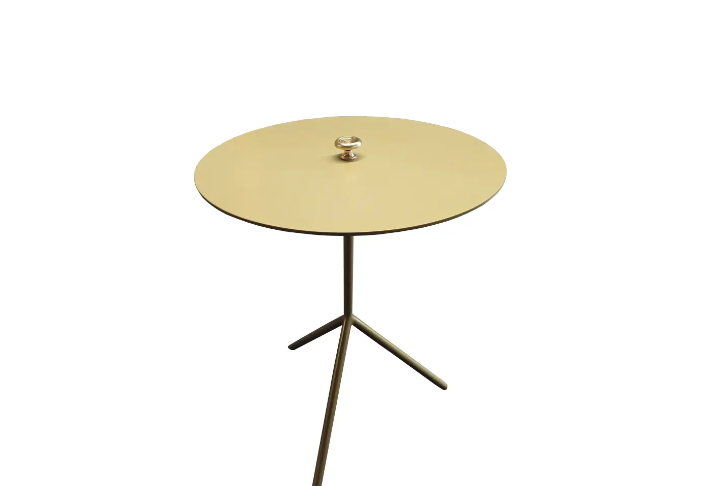 Beistelltisch 16805.14 Platte und Gestell: Anodic Gold Griff: Knopf Gold ca. 38x48cm