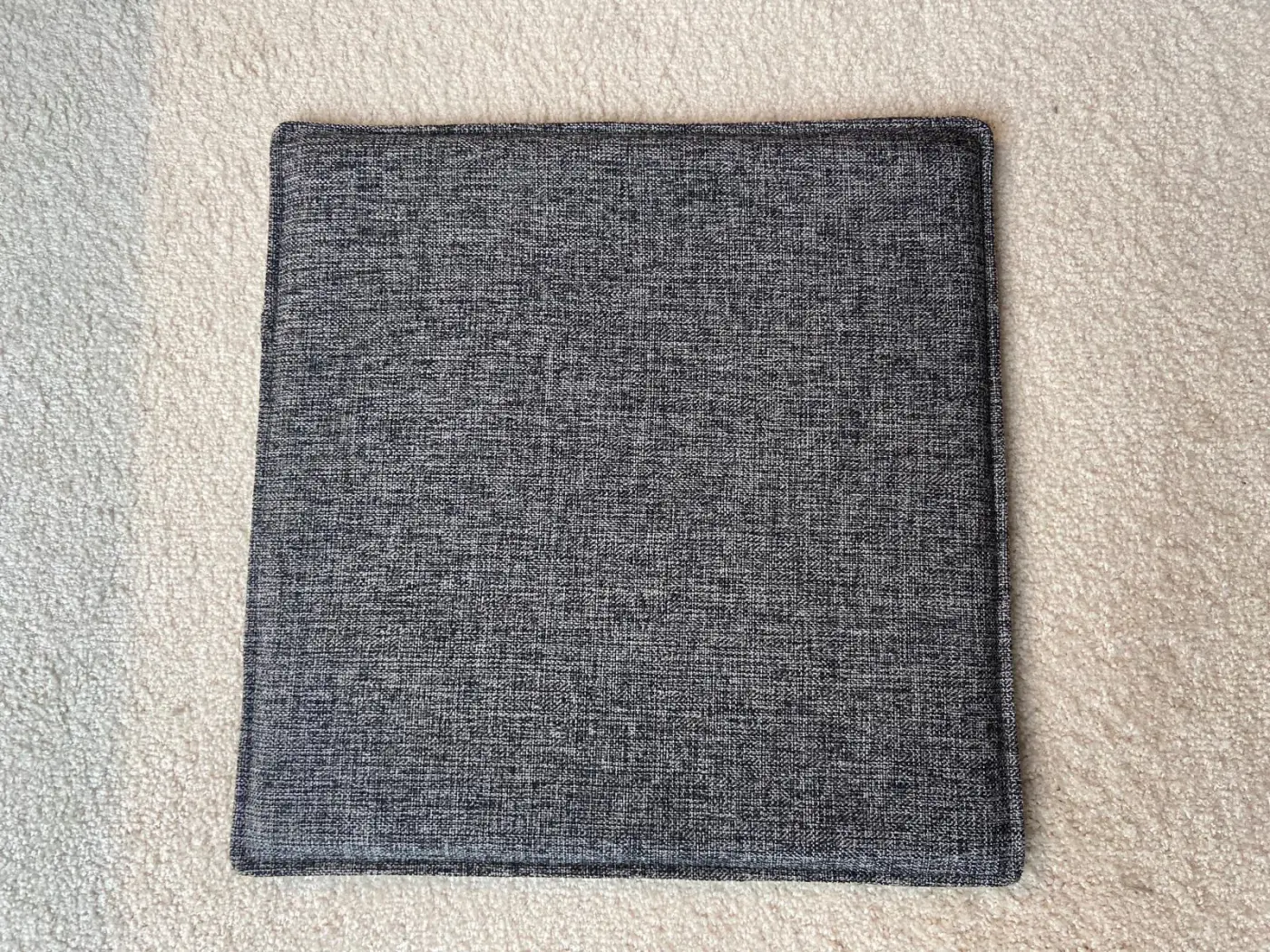 Sitzkissen 13019 Grau Meliert Stoff Comfocare