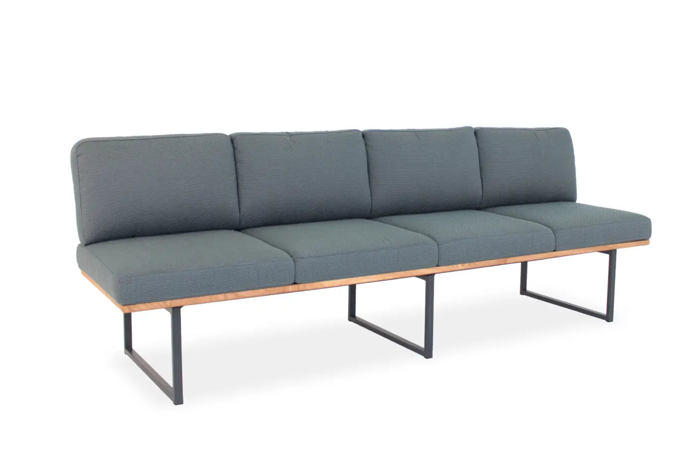Einzelbank 25232.. Stoff Q2 ca. 240x86x68cm