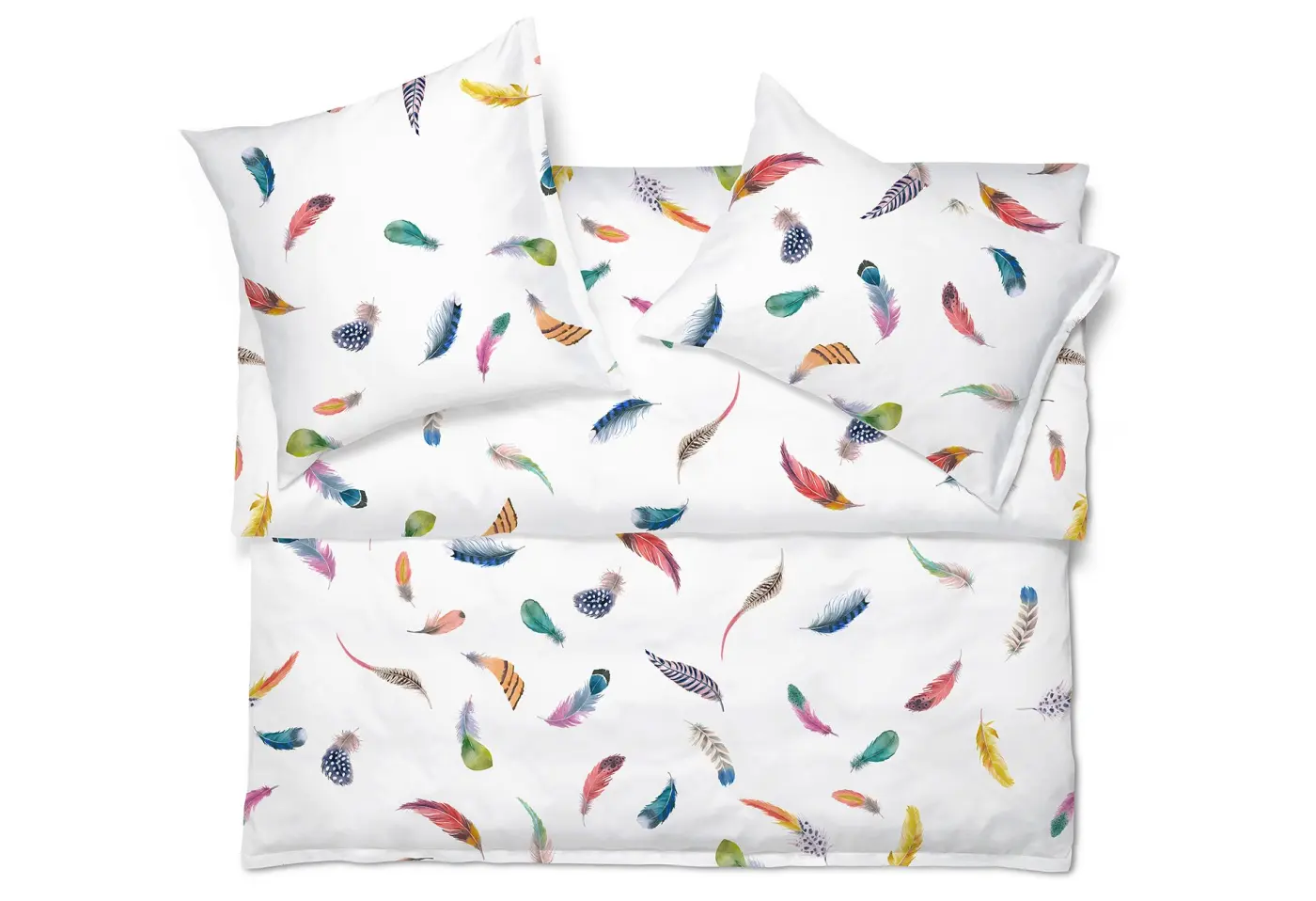 Duvetanzug 160x210 cm Tinka-Noblesse blanc