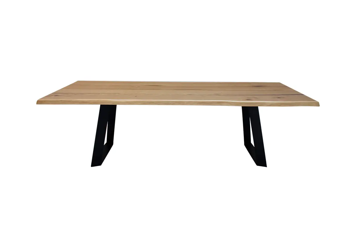 Esstisch 17354.3 Rustikale Ast-Eiche, geölt ca. 260x105x76cm
