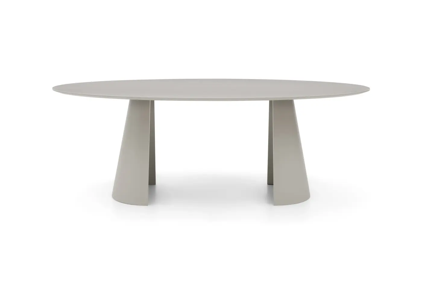 Esstisch JustB! SP150 Seidengrau von Musterring MDF-Lack Seidengrau ca. 220x115x75cm