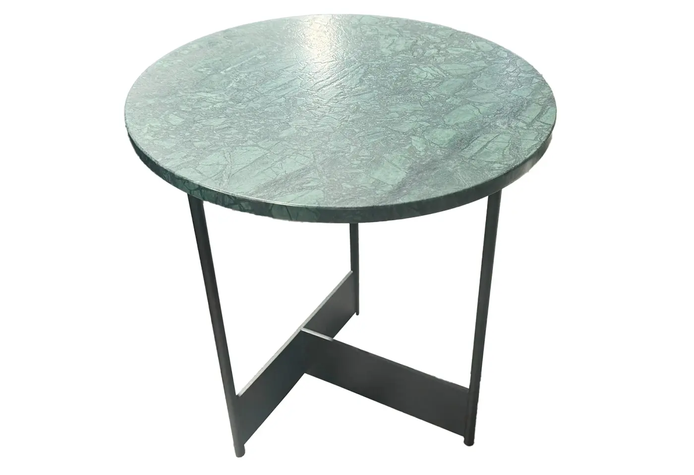 Beistelltisch 21662.2. Naturstein Verde Guatemala ca. 40x43cm