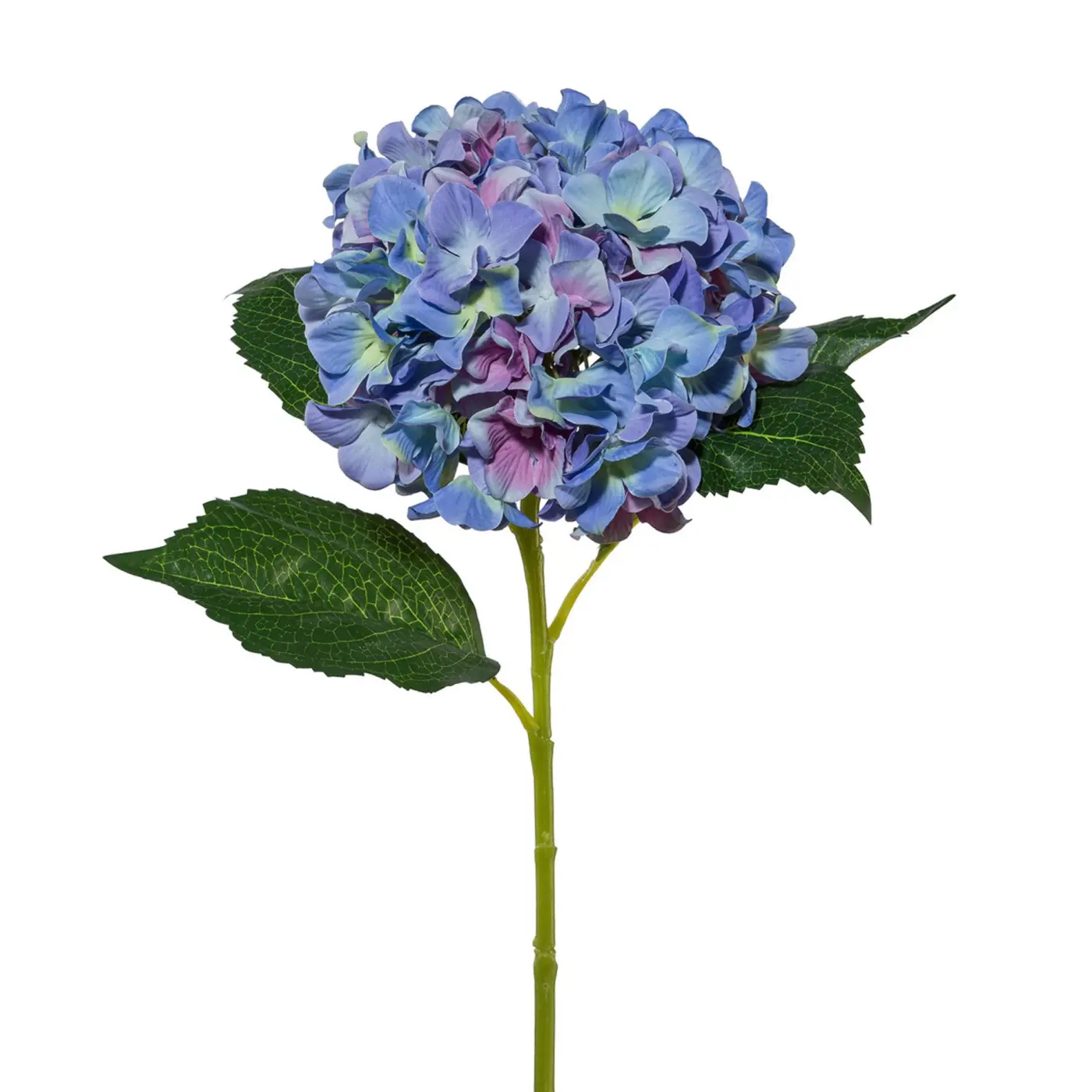Hortensie 81cm blau Blau Kunststoff ca. 81cm