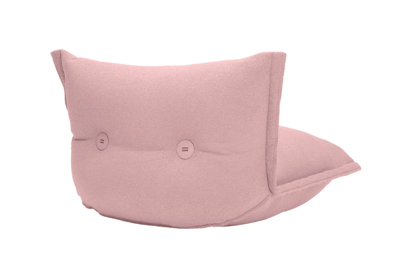 Sessel The Bonbaron Sherpa Pinky Promise von Fatboy Polyester, Sherpa ca. 120x120x75cm