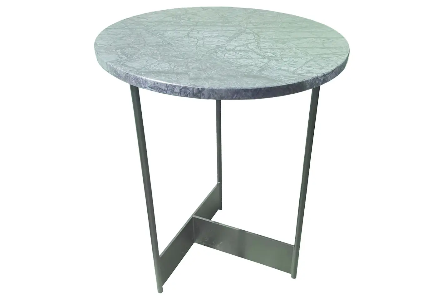 Beistelltisch 21662.3. Naturstein Verde Guatemala ca. 40x49cm