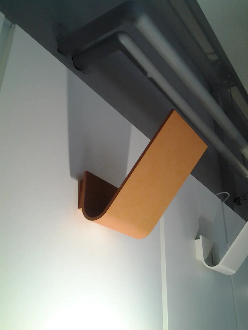 LED-Wandleuchte 2078.. Orange Metall ca. 14cm