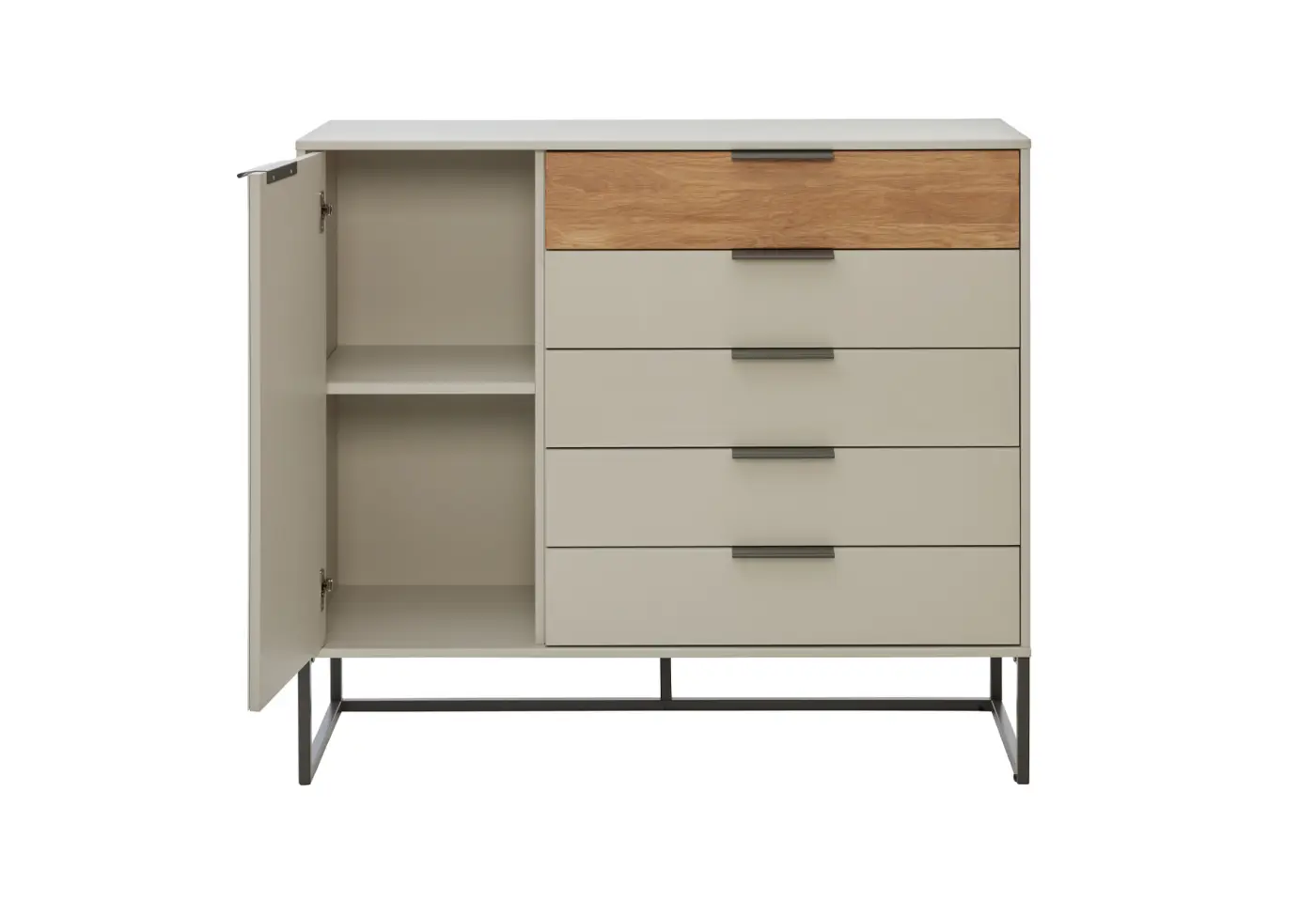 Kombikommode 1035 von Interliving Champagner-Dekor ca. 120x105cm
