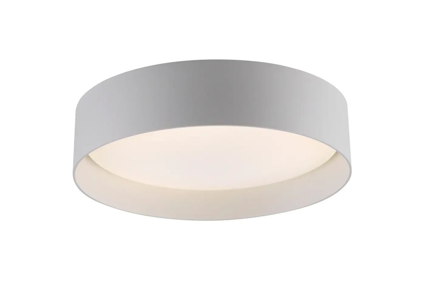 LED-Deckenleuchte Tavoli weiss von Schöner Wohnen ca. 28,5x7x28,5cm