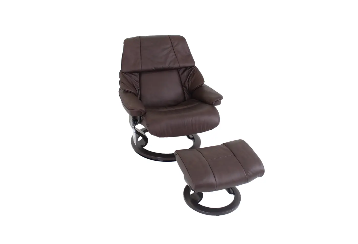Ruhesessel 12630015.7. Leder Paloma Chocolate