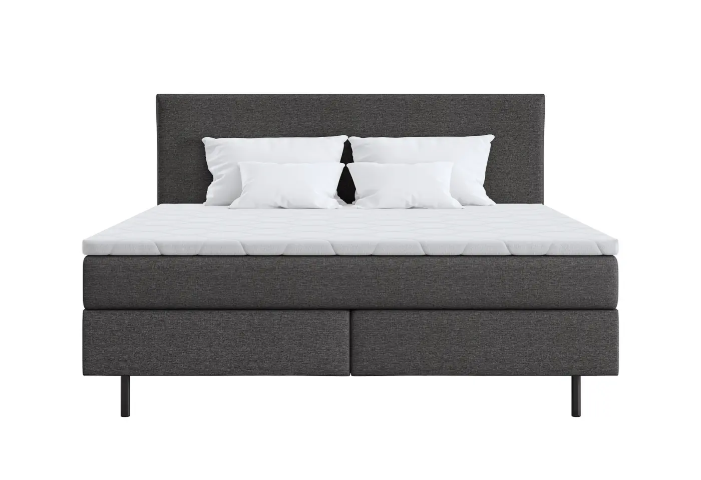 Boxspringbett Box by Superba von Superba Casual Taupe Silver ca. 180x200cm
