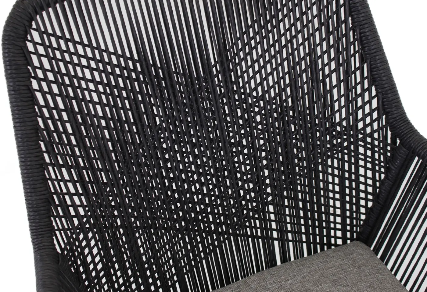 Armlehnsessel 17145.2 Ebony Geflecht Twisted ca. 62x92x65cm