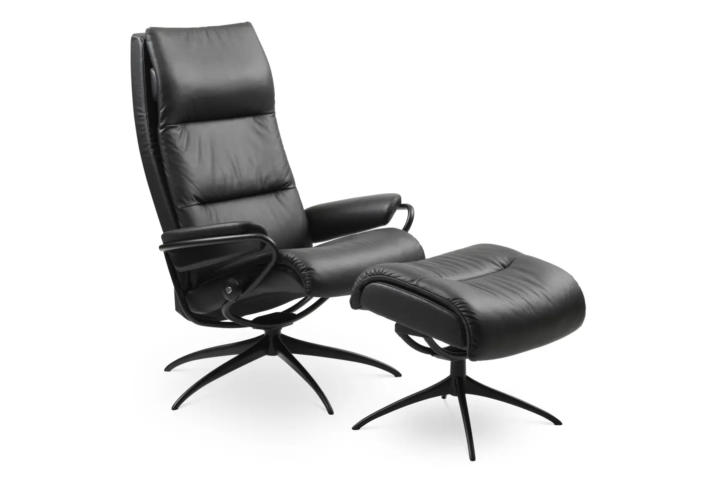 Ruhesessel Tokyo von Stressless Leder Paloma Oxford blue 09418