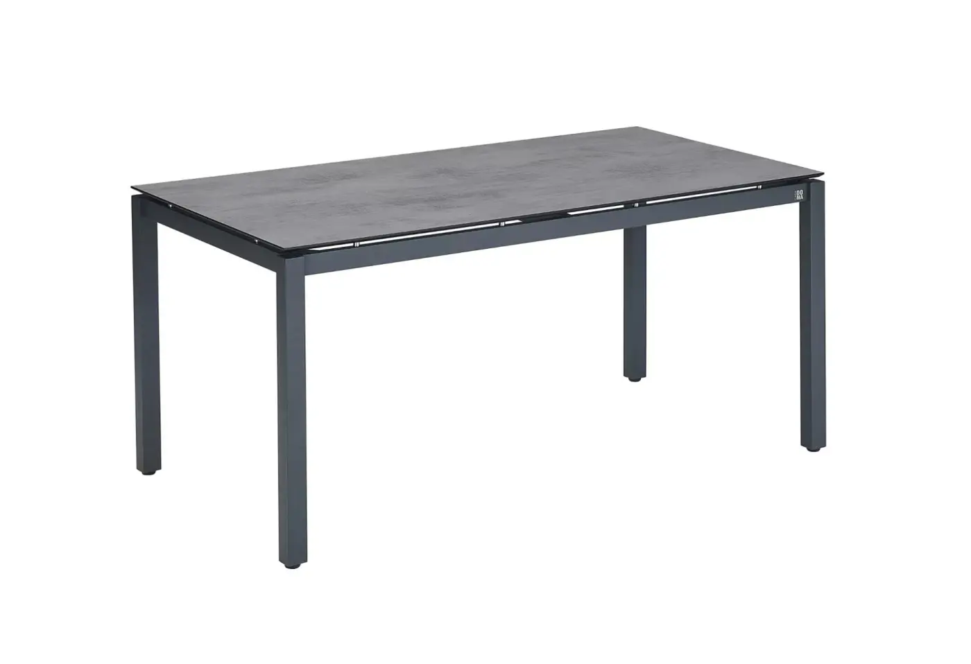 Tisch 24860.. Anthrazit HPL-Platte A Chromix ca. 160x90cm