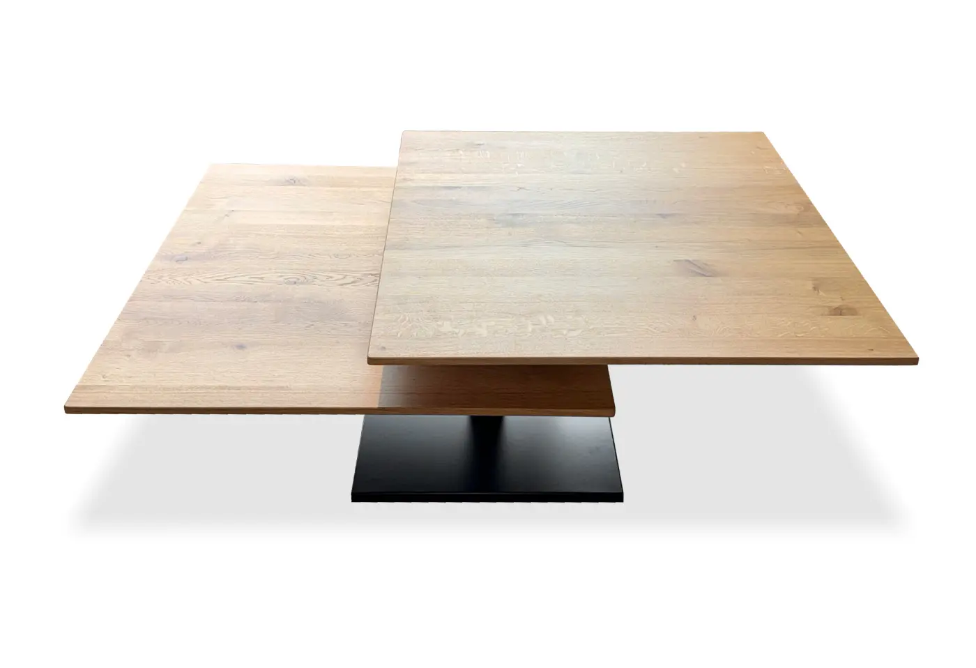 Couchtisch Evita Wildeiche natur lackiert von Ronald Schmitt ca. 75x75cm