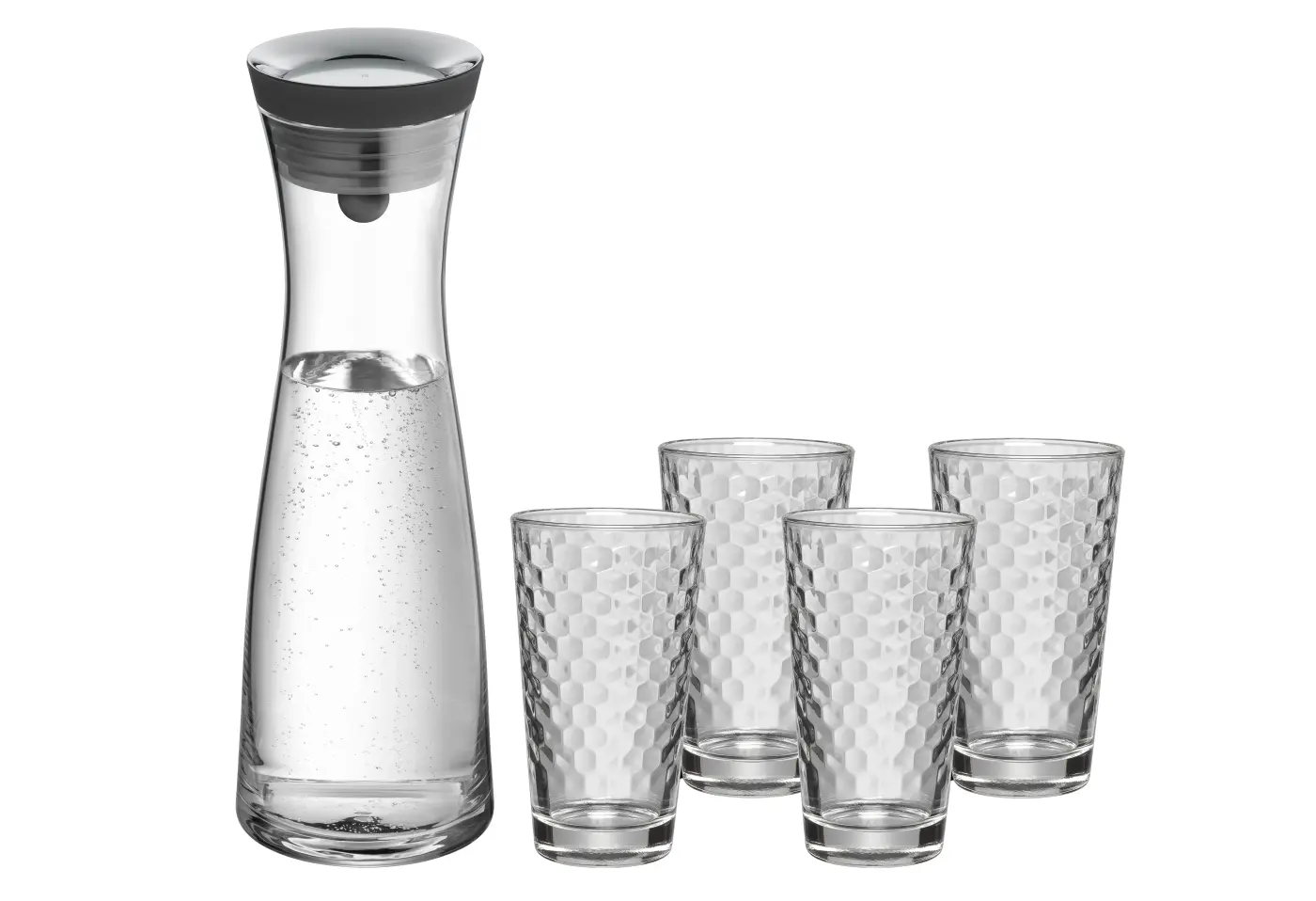 Karaffe m. Gläser