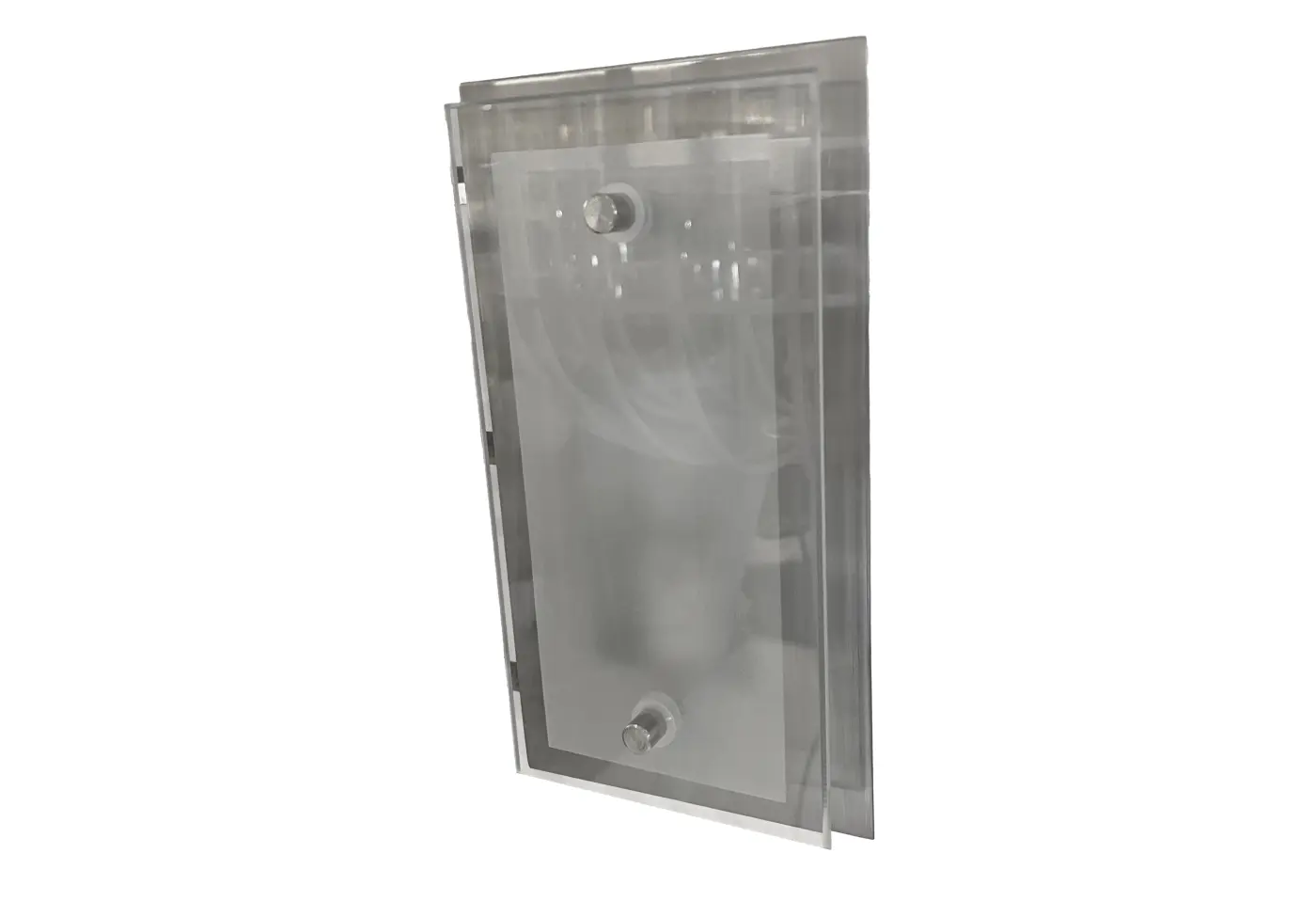 Wandleuchte 13970408.. Nickel matt ca. 18x10cm