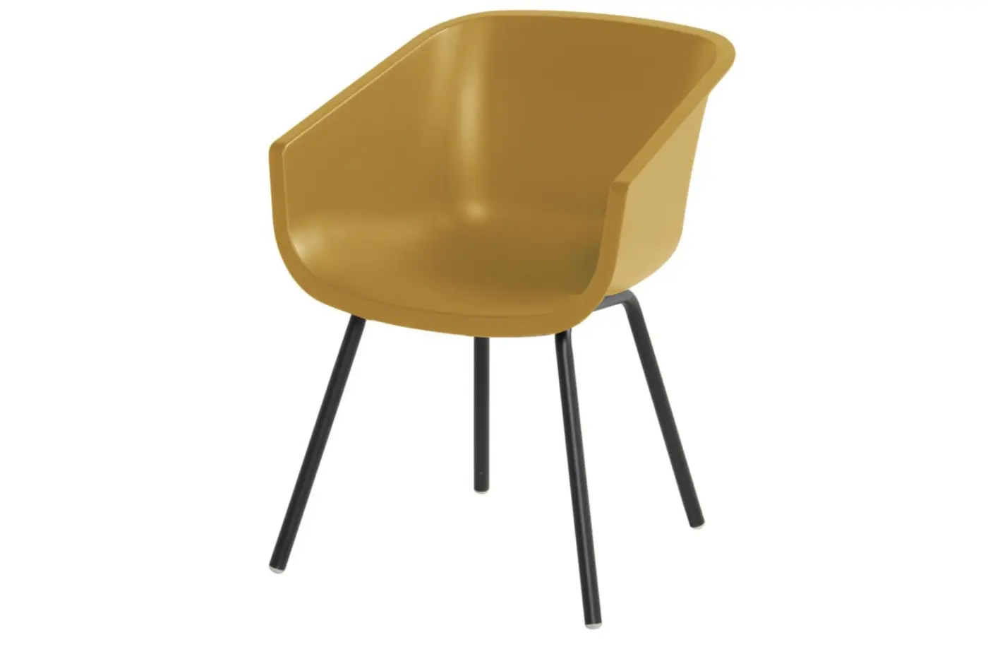 Stuhl-Set 23275 Mustard von Schöner Wohnen Kunstoff ca. 64x84x62cm