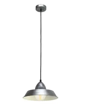 Hängeleuchte 2471.. Silber antik Stahl ca. 88x25cm