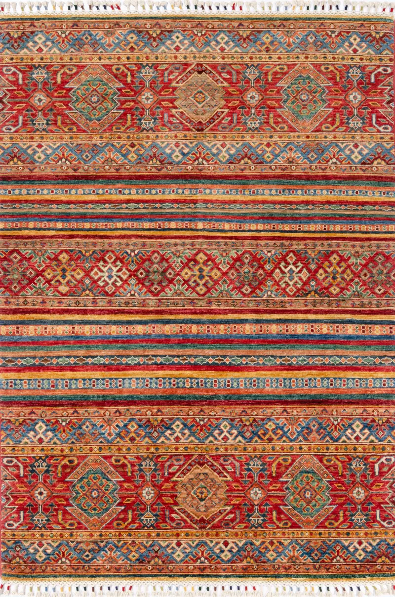 Teppich Khorjeen 177456 von Negra Reine Wolle ca. 181x124cm