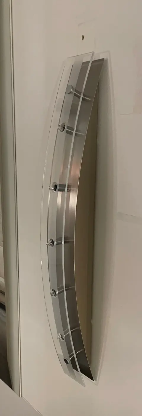 Halogenleuchte 16570151 Nickel matt Aluminium ca. 57x7cm