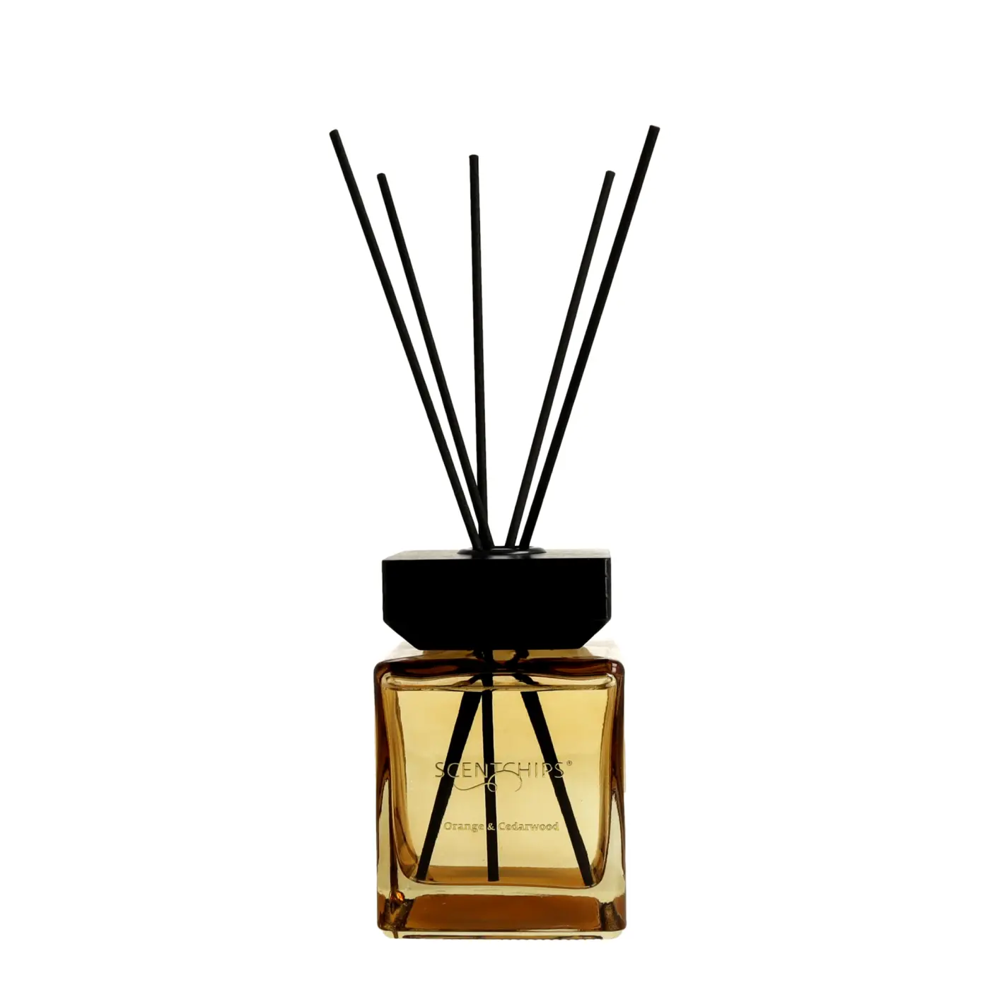 Diffuser 250ml Orange&Cederwood Gelb Glas