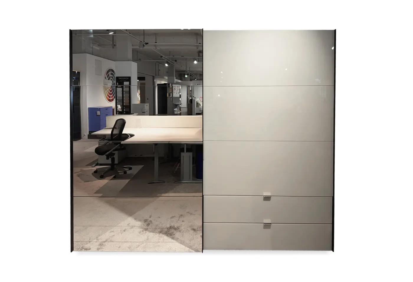 Schwebetürenschrank 24555.. ca. 252x222x68cm