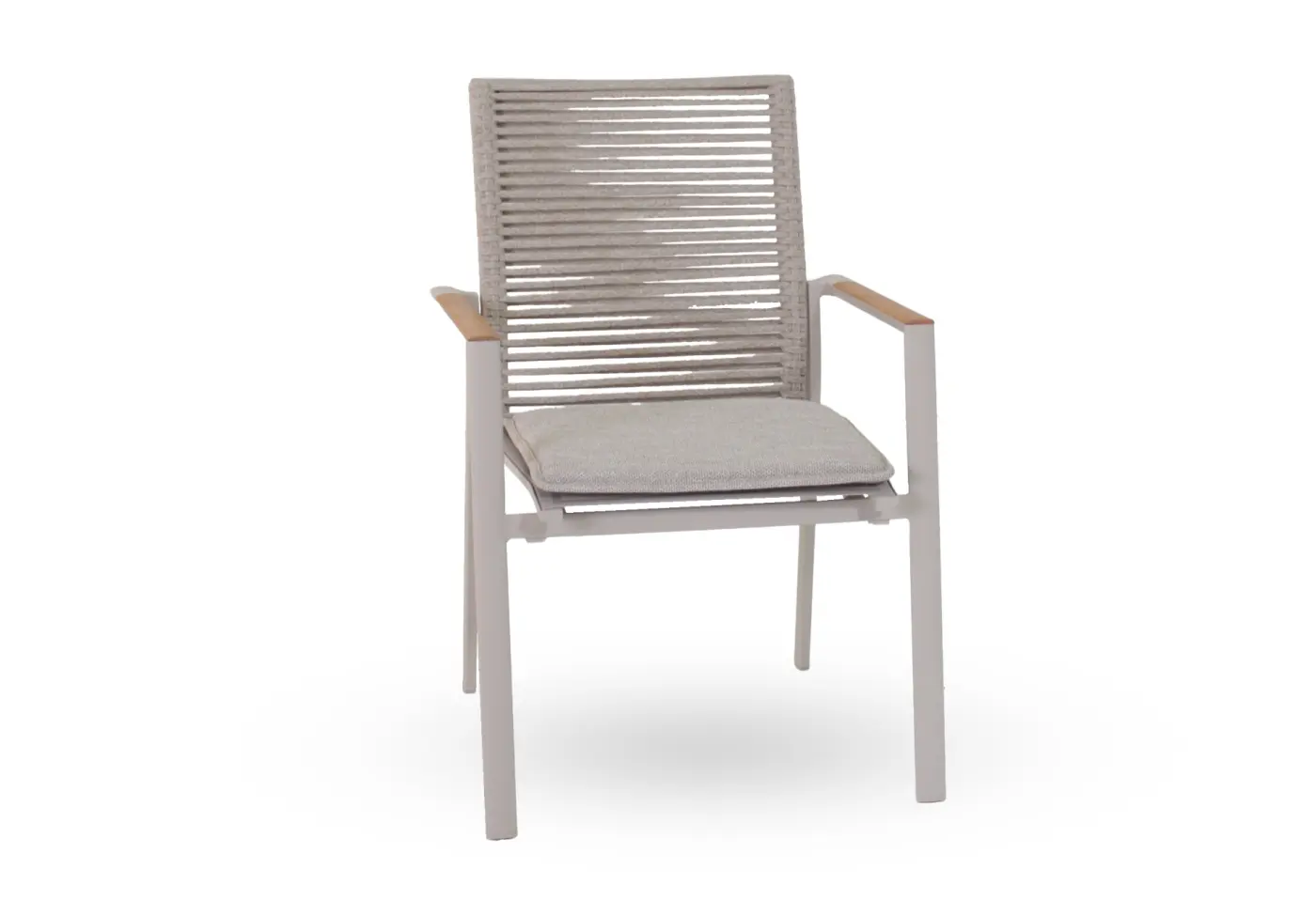 Stapelsessel 25017 Light taupe Textilien desert Rope